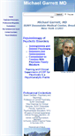 Mobile Screenshot of mgarrettmd.net